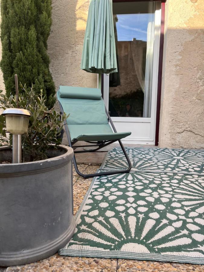 Ferienwohnung Sasha'Blue-Terrasse Jardin-Park-Clim-Piscine LʼIsle-sur-la-Sorgue Exterior foto
