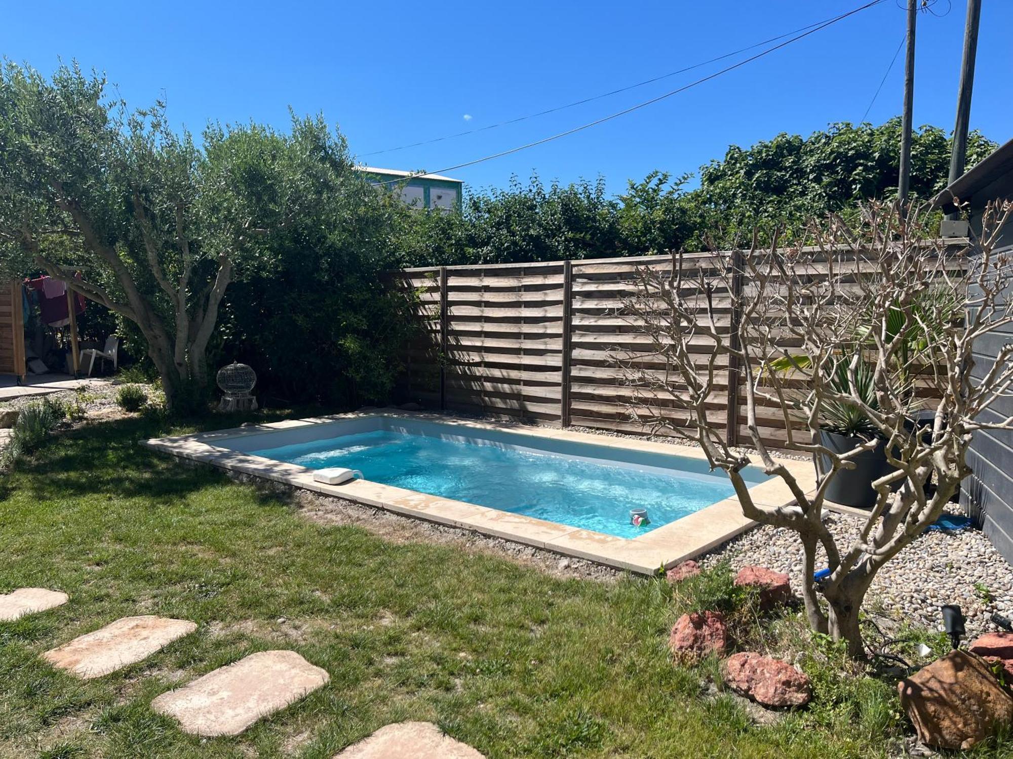 Ferienwohnung Sasha'Blue-Terrasse Jardin-Park-Clim-Piscine LʼIsle-sur-la-Sorgue Exterior foto