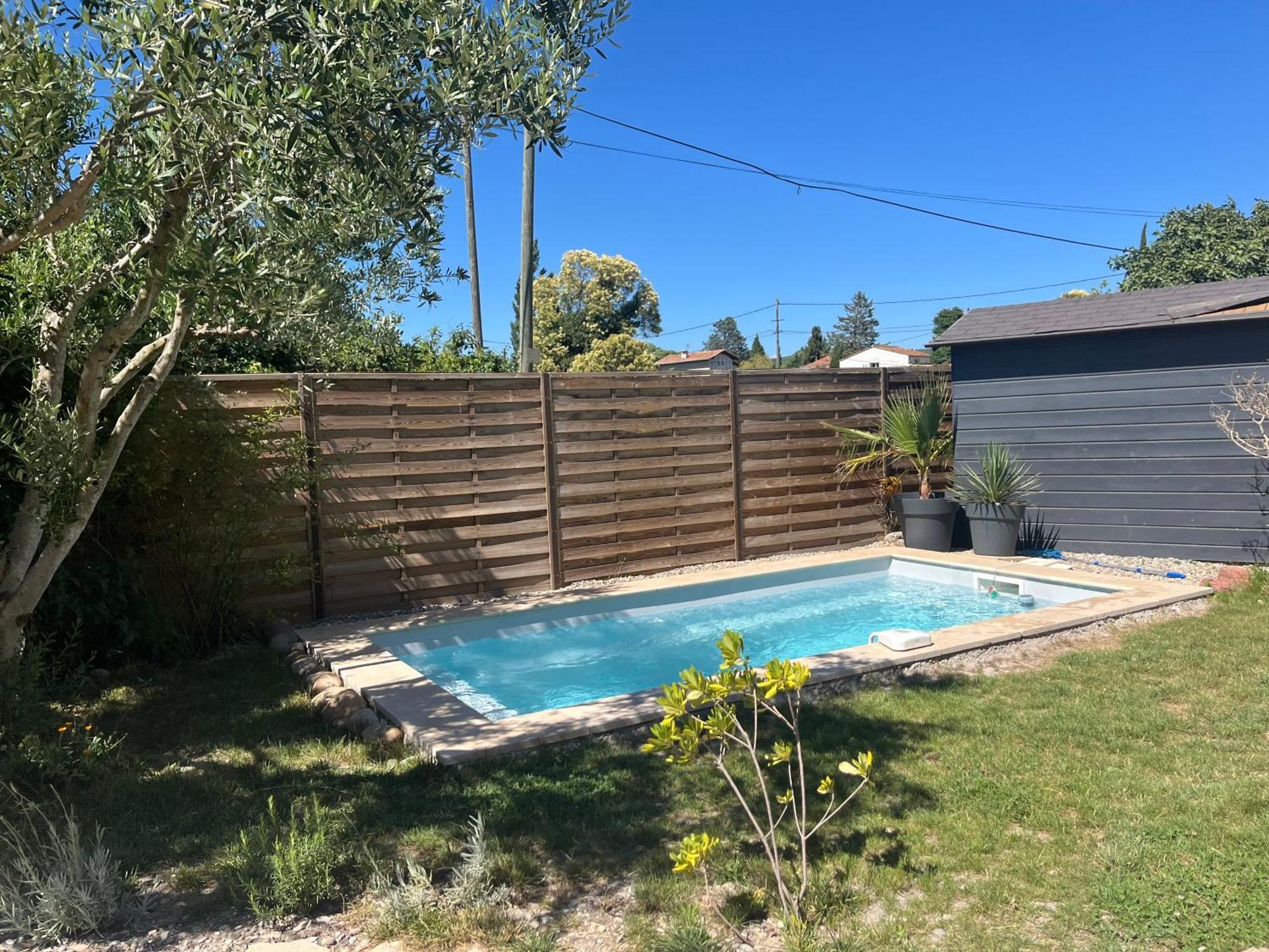 Ferienwohnung Sasha'Blue-Terrasse Jardin-Park-Clim-Piscine LʼIsle-sur-la-Sorgue Exterior foto